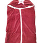 Generic 100% Cotton Single Layered Baby Blanket, Size: 60x40 cm, Red, Unisex, Newborn, Spring/Summer