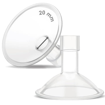 Maymom Myfit Crater Series 20 Mm Two-Piece Design Small Breastshield Compatible With Medela Breast Pumps; Not Original Medela Pu