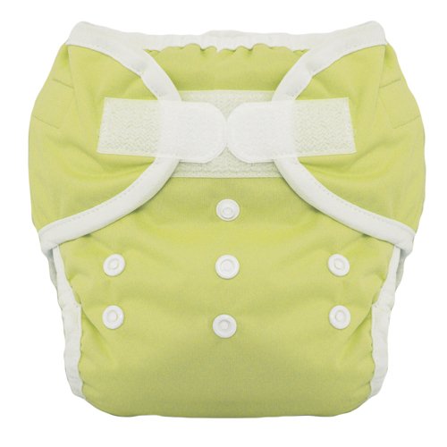 Thirsties Duo Diaper, Honeydew, Size Two (18-40 lbs)
