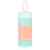 Accmor Baby Formula Dispenser On The Go, Stackable Formula Dispenser For Travel Formula Container To Go, Non-Spill Milk Powder B