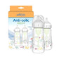 Dr Brownas Natural Flowa Anti-Colic Options+A Wide-Neck Baby Bottle Designer Edition Bottles, Ocean Decos, 9 Oz270 Ml, Level 1 N