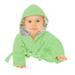 Adhigams Baby Stylish Bath Robe, Towel, Wrapper | Unisex Bath Wrap for Baby boy and Girl (612 Months) (Green)