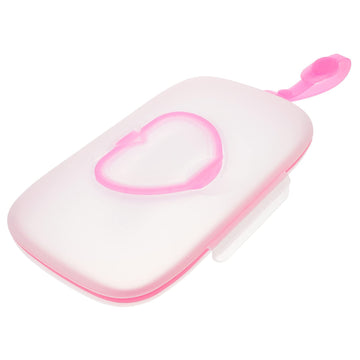 Healifty Portable Wipes Dispenser Baby Wipe Holder Portable Wipes Case Reusable Refillable For Outdoor Travel Wipe Carrying Pouc