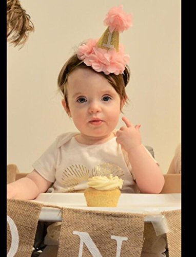 Golden Swallow 1St Birthday Headband Baby First Birthday Hat Party Wear