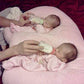 The Twin Z Pillow - Pink - 6 Uses In 1 Twin Pillow ! Breastfeeding, Bottlefeeding, Tummy Time, Reflux, Support And Pregnancy Pil