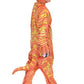 Underwraps Kid'S Children'S T-Rex Dinosaur Printed Jumpsuit Costume Childrens Costume, Yellow, Extra Large