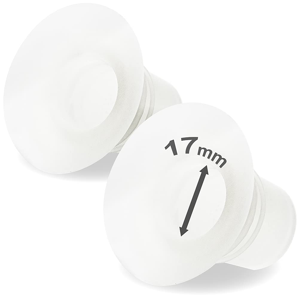 Nenesupply 17Mm Flange Insert Compatible With Elvie Flange Pump Parts Elvie Stride Flange Momcozy Medela Flange Spectra Willow R