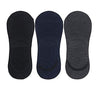 Shopping Shots AntiSlip Unisex Cotton Invisible No Show Cotton Loafer Socks With Anti Slip Silicon Grip (MultiColour Pack Of 3