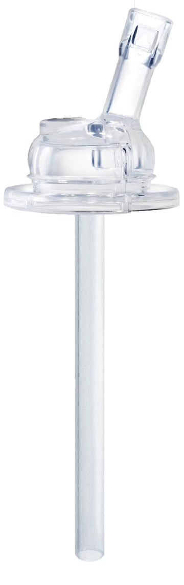 Pura Kiki Silicone Straw - Clear & Silicone, Plastic-Free, MadeSafe Certified, Medical-Grade Silicone Straw for Kids, Toddlers, 
