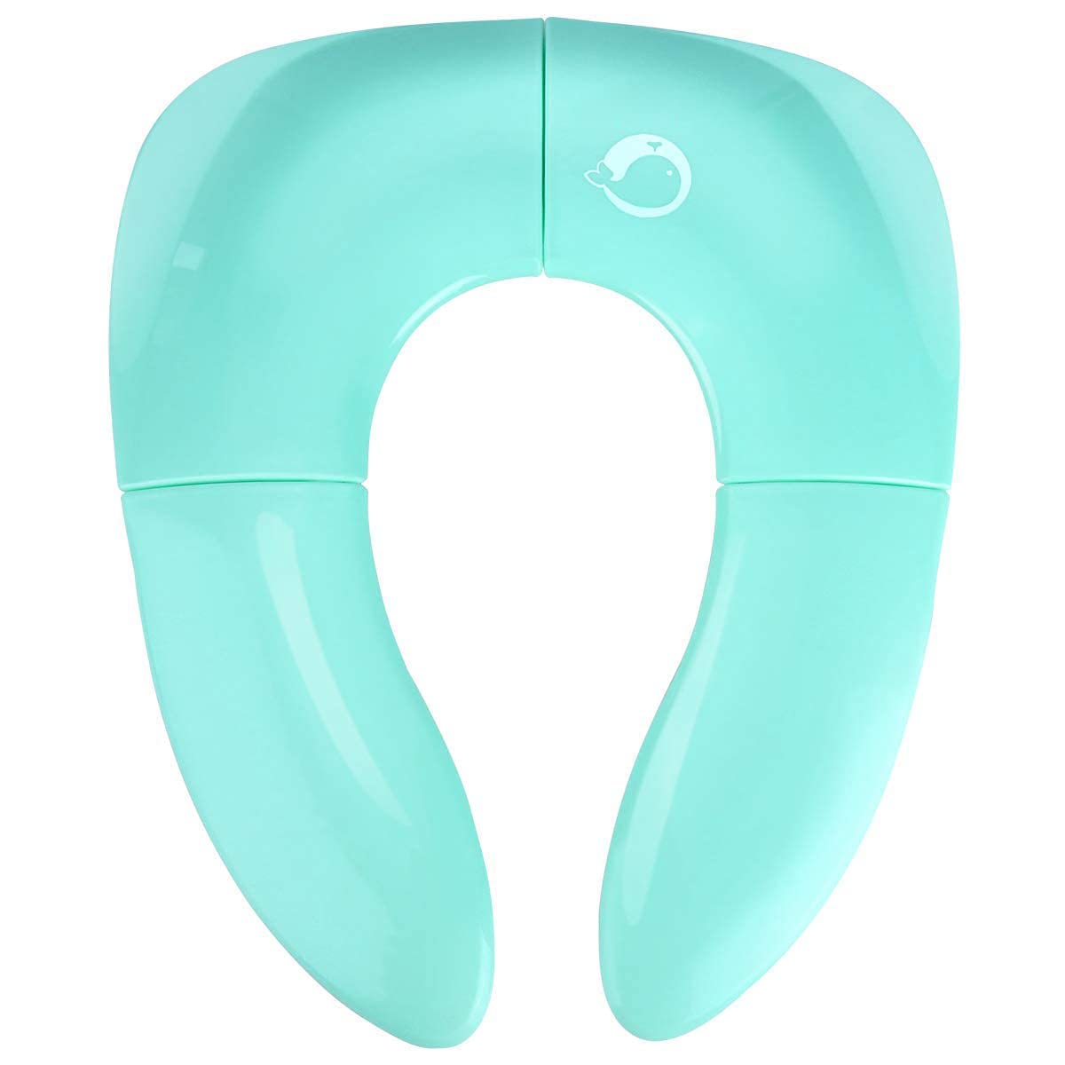 Kisdream Portable Potty Training Seat For Toddlers, Perfect Folding Travel Toddler Toilet Training Seat, 4 Non-Slip Silicone Pad