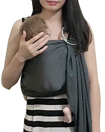 Vlokup Baby Water Ring Sling Carrier | Lightweight Breathable Mesh Baby Wrap For Infant, Newborn, Kids And Toddlers | Perfect Fo