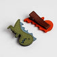 Crizan Dinosaur Hair Clips Duck Bill Accessories For Little Girls Toddler Kids Children 3Pcs