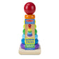 Melissa & Doug Rainbow Stacker Wooden Ring Educational Toy - Wooden Rainbow Stacking Rings Baby Toy, Stacker Toys For Infants An