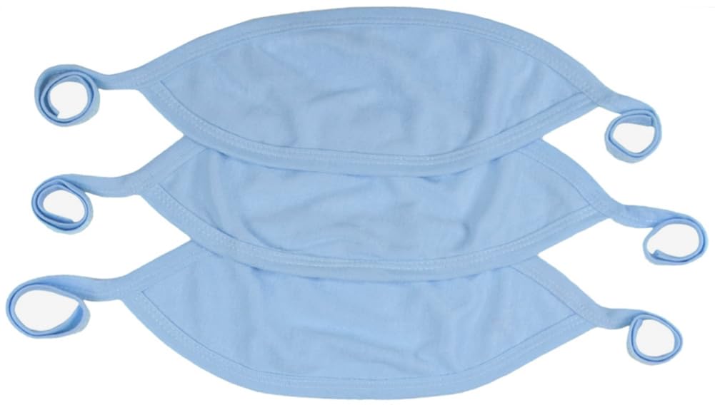 Tobeinstyle Babies' 3 Pack Comfortable Newborn Baby Belly Binder - Blue - One Size