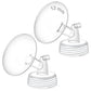 Maymom Wide Neck Pump Part For Spectra S1/S2 Pumps; Incl Wide Mouth Flange; Not Original Spectra Flange; Replaces Spectra Shield