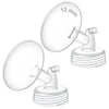 Maymom Wide Neck Pump Part For Spectra S1/S2 Pumps; Incl Wide Mouth Flange; Not Original Spectra Flange; Replaces Spectra Shield