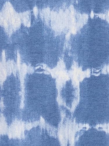 Simple Joys By Carter'S Baby Boys' 3-Pack Snug Fit Footed Cotton Pajamas, Sea Life/Shark/Tie Dye, 18 Months