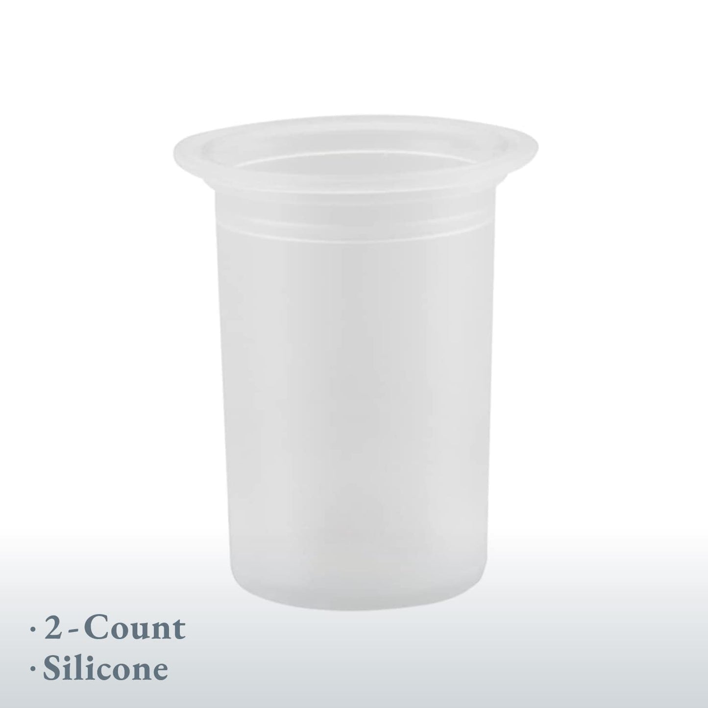 Ameda Hygienikit Silicone Replacement Diaphragms, Clear, Closed-System Pumping, Breastfeeding Equipment & Accessories (2 Count)