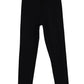 Tales & Stories Girls Black Spandex Slim Fit Solid LeggingC10120212MBL