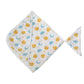 FawnFeel Baby Towel & WashCloth for for Newborns, Infants & Toddlers I Bamboo Based Hooded Towel I Breathable & Soft I 6 Layered