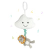 Blublu Park Baby Hanging Musical Toy with Music Box, Baby Lullaby Pull Musical Sensory Toys for Babies Boys and Girls, Clip On B