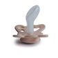Frigg Butterfly Anatomical Silkysoft Silicone Baby Pacifier | Made In Denmark | Bpa-Free (Silky Satin/Cream, 6-18 Months)