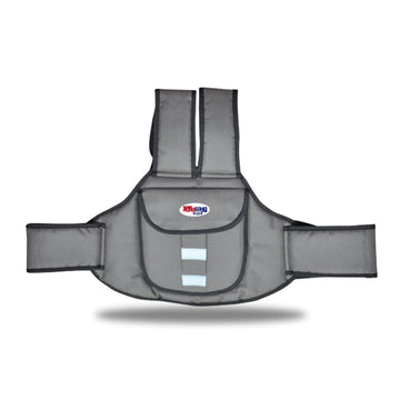 Chinmay Kids Baby Two Wheeler Safety Belt Carrier Bag (Grey)