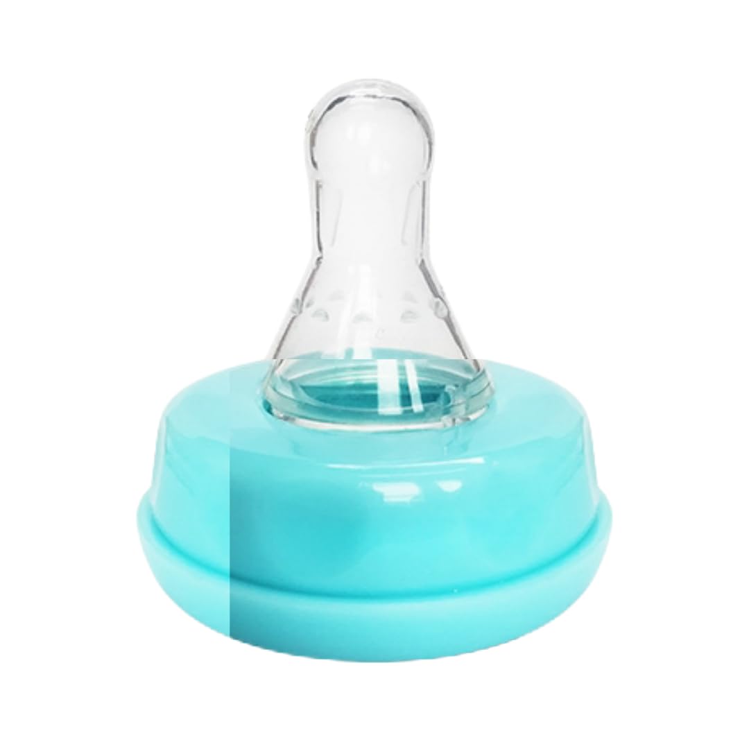 Blue Baby Bottle Nipples 20-Pack - Universal Fit, Bpa-Free, Anti-Colic Design For Newborns, Infants, And Toddlers (20 Count, Pac