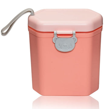 Adore Milk Powder Container For Baby, Baby Food Storage Container Or Dispenser (450 Gm, Pink)