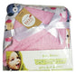 N&M Double Layer Velvet Fleece Newborn Printed Baby Blanket with Out Hood (Pink Blanket Owl Print)