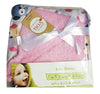 N&M Double Layer Velvet Fleece Newborn Printed Baby Blanket with Out Hood (Pink Blanket Owl Print)