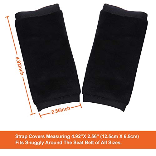 Coolbebe Car Seat Straps Shoulder Pads For Baby Kids, Super Soft Seat Belt Covers For All Car Seats/Pushchair/Stroller/High Chai
