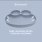 Abiie Octopod Frog Silicone Plates with Suction - Spill Proof, Easy to Clean - BPA-Free Bowl - Suction Plates for Baby and Toddl