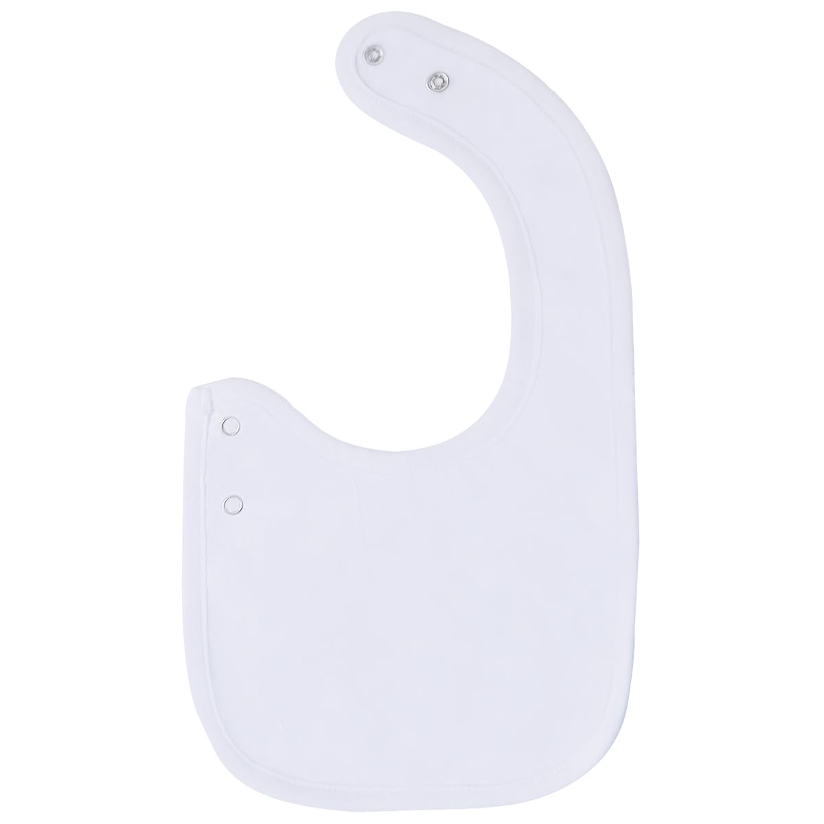 Maiwa 6-Pack Baby Bibs Set: 100% Cotton, Waterproof, Snap Closure,Baby Boys Girls Unisex Design - Ideal For Drooling,Teething &