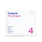 Coterie Size 4 Diapers, 25 Ct