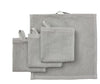 CHINPIN Luddvial Washcloth, Grey, 25x25 cm (10x10)