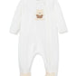 Little Me Clothes for Baby Gender Neutral 100% Cotton Scratch-Free Tag Footed One-Piece Romper Sleeper, Little Bear, 6 Months