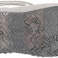 Bogs Skipper Rubber Waterproof Boys And Girls Rain Boot, Glitter-Silver, 6 Us Unisex Infant