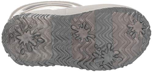 Bogs Skipper Rubber Waterproof Boys And Girls Rain Boot, Glitter-Silver, 6 Us Unisex Infant