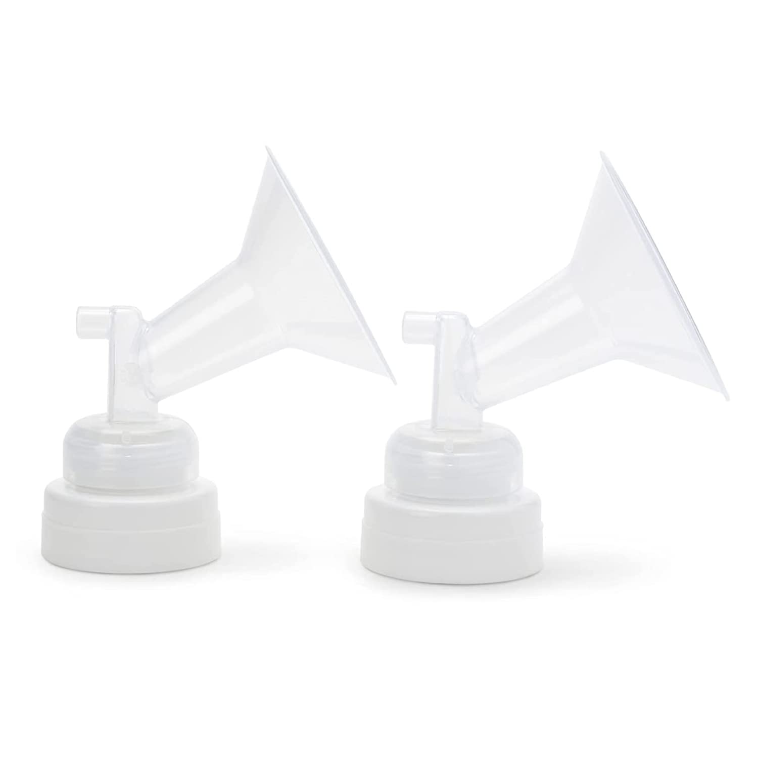 Ameda Mya Breast Pump Replacement Flanges 30Mm, Comfort Fit Angled Flange, 2 Count (1 Pair) | Discontinued | Not Compatible With