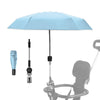 Nakazawa Adjustable Steering Angle, Clip-On All-Round Protection, Convenient and Lightweight, for Sun Protection, Stroller Umbre