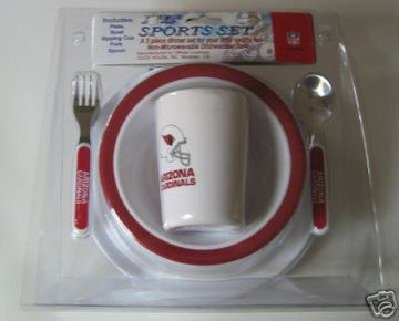 Nfl Arizona Cardinals Children'S Dinner Set