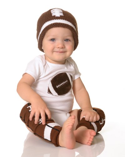 Judanzy Christmas And Halloween Baby And Toddler Leg Warmers For Girls And Boys (One Size, Football)