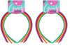 Goody Kids Ouchless Classic Headband, Assorted Colors - For All Hair Types - Beautiful Design For Instant Style - Pain-Free Hair