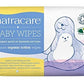Natracare Organic Cotton Baby Wipes 50 ct (12-Pack)