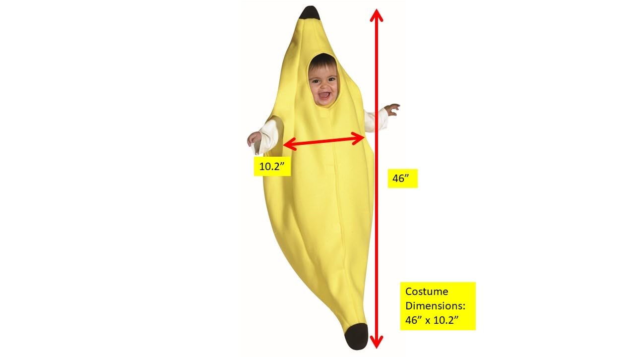 Banana Bunting Costume (3-9 Months)