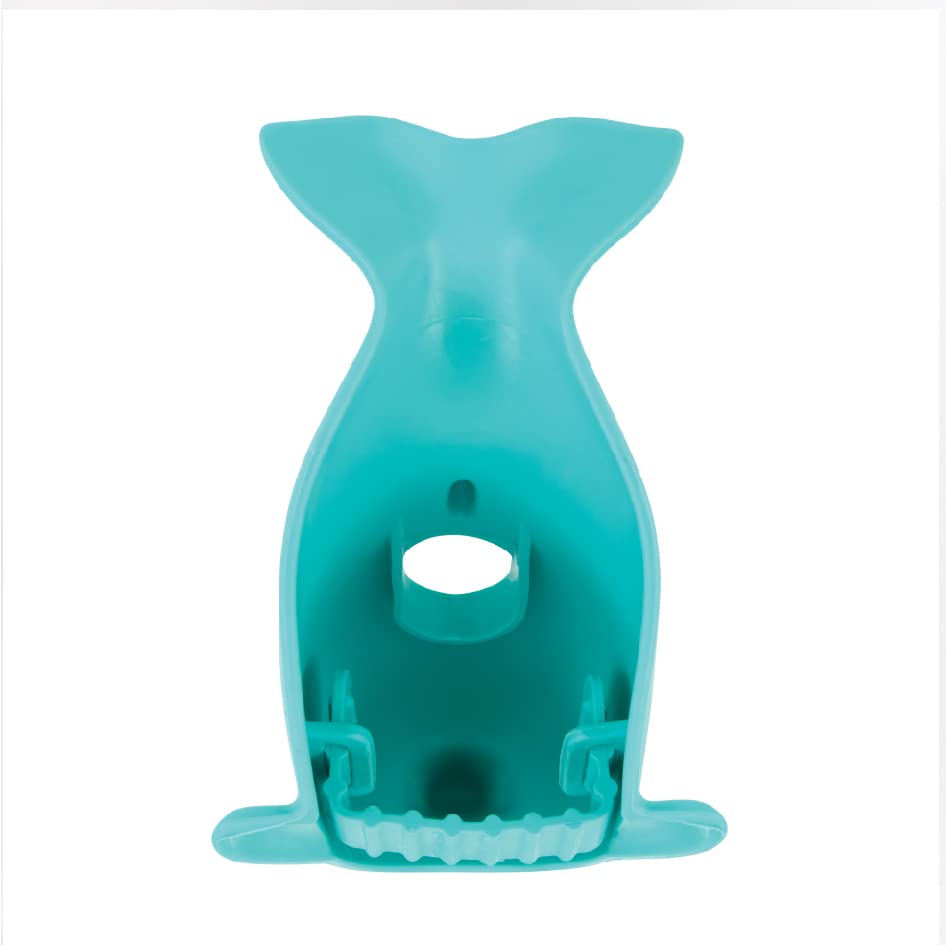 Nuby Bathtub Safety Spout Guard - Compatible With Most Standard Faucets - Bath Toys - Dolphin