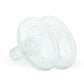 Ameda Customfit Breast Pump Flange Insert | 21Mm Flexishield Areola Stimulator Flange Inserts | Silicone | 2 Count | Works With