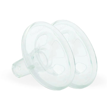 Ameda Customfit Breast Pump Flange Insert | 21Mm Flexishield Areola Stimulator Flange Inserts | Silicone | 2 Count | Works With