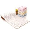 3NH Baby Towel 6 Layers Muslin Bibs Childrens Towel Pure Cotton Baby Face Towel 30 * 50 Printed Childrens Gauze Washcloth Towe